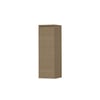 Ink half hoge kast 106x35cm - houten keerlijst - 1 deur - links/rechts - front vlak - olijf eiken