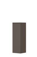 Ink half hoge kast 106x35cm - greeploos - 1 deur - links/rechts - front vlak - mat taupe