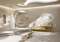 Villeroy & Boch Antao vrijstaand bad 170x75cm quaryl - almond