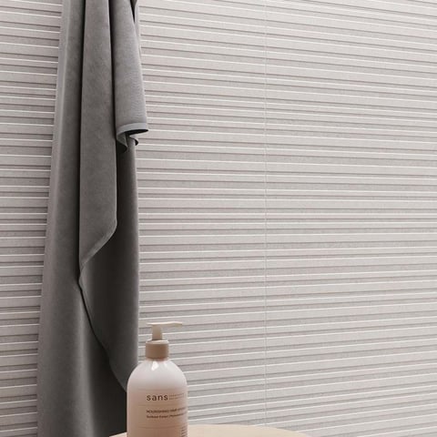 Flaviker Double cannete decortegel 60x120cm - white