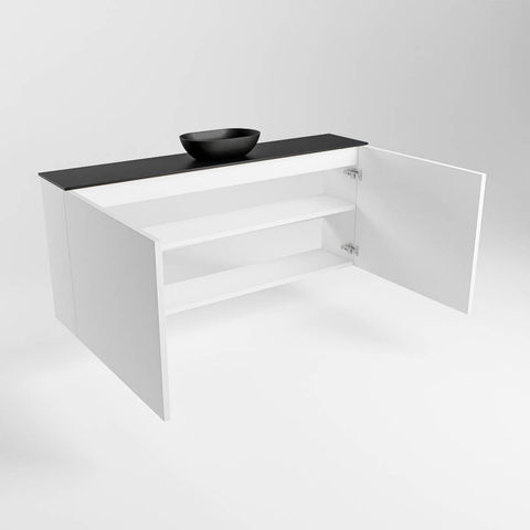 Mondiaz Fowy fonteinmeubel 120cm Talc - Waskom midden Urban/Urban - met 1 kraangat
