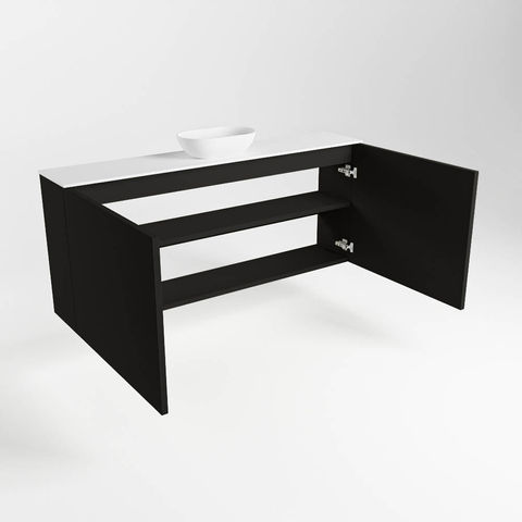 Mondiaz Fowy fonteinmeubel 120cm Urban - Waskom midden Talc/Talc - met 1 kraangat