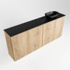 Mondiaz Fowy fonteinmeubel 120cm Washed Oak - Waskom rechts Urban/Urban - met 1 kraangat