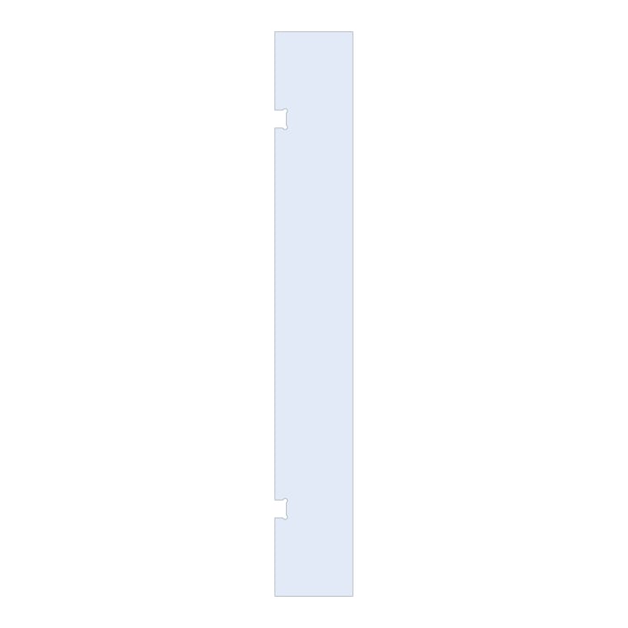 Brauer profielloze inloopwand w1-40