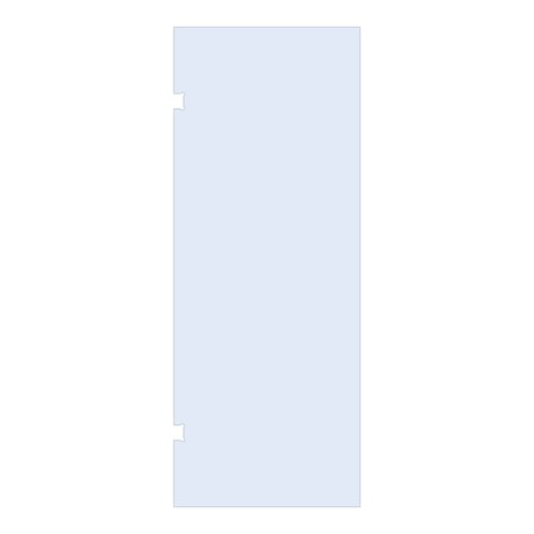 Brauer profielloze inloopwand w1-90