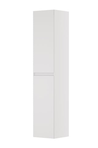 Ink hoge kast 170x35cm - greeploos - 2 deuren - links/rechts - front vlak - hoogglans wit