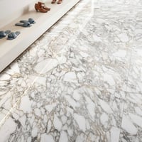 Flaviker Supreme Memories 3D tegel 120x120cm - bianco vagli mat