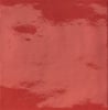 Iris Bottega wandtegel 15x15cm - TerreLucide - rosso