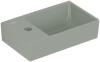 Villeroy & Boch Avento fontein 36x22cm - kraangat links - morning green CeramicPlus