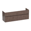 Brauer Delight onderkast - greeploos - 4 lades - 2 uitsparingen - 159x45,5cm - Erosion