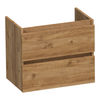 Brauer Joy onderkast ondiep - greeploos - 2-lades - 1 uitsparingen - 59x39cm - Chateau