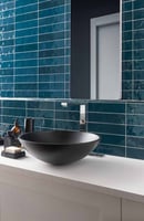 Gazzini Colorart wandtegel 6x24cm - gloss blue
