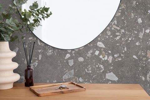 Pastorelli Yourself bubble decortegel 60x120cm - dark grey