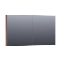 Brauer Impress Deluxe spiegelkast 120x70cm indirecte LED verlichting binnen/onder - Forest Cacao