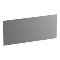 Brauer Ruby spiegel 160x70cm indirecte LED verlichting rondom