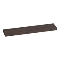 Brauer Creek wastafelblad 220x50x10cm massief eiken - eiken zwart