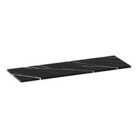 Brauer Mirage topblad 140x46cm - Nero Marquina