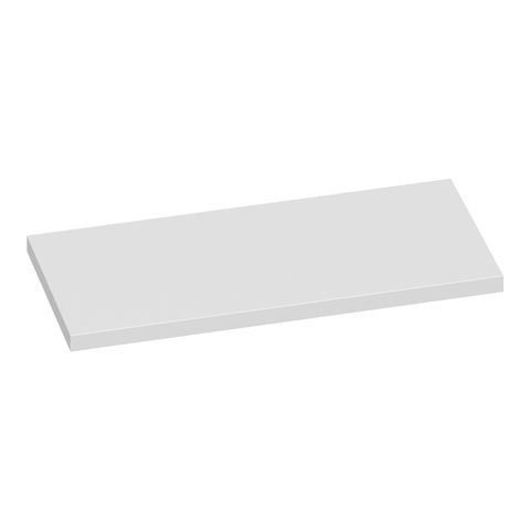 Brauer Ocean Medium topblad 100x46cm MDF - Hoogglans Wit (36 mm)
