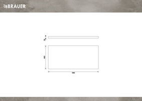 Brauer Ocean Medium topblad 100 Timber Black