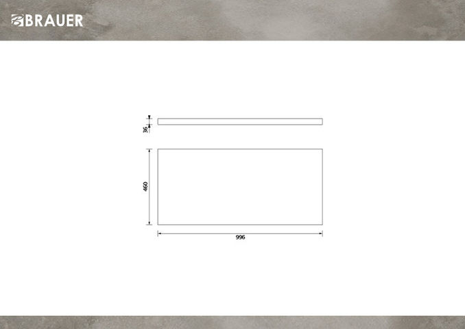 Brauer Ocean Medium topblad 100 Timber Greige