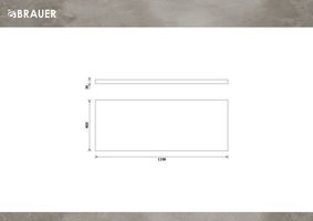 Brauer Ocean Medium topblad 120 Timber Grey