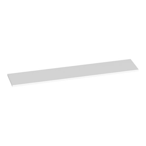 Brauer Ocean Medium topblad 240x46cm MDF - mat wit (36 mm)