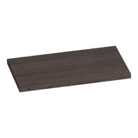 Brauer Ocean Medium topblad 80x46cm massief eiken - eiken zwart (38 mm)