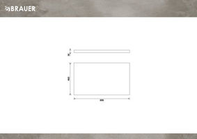 Brauer Ocean Medium topblad 80 Timber Black