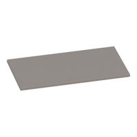 Brauer Ocean Slim topblad 80x46cm MDF - Mat Taupe (18 mm)