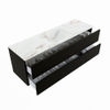 Mondiaz Vica Dlux badmeubel 150cm Urban - Cloud wastafel Frappe midden - zonder kraangat