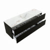 Mondiaz Vica Dlux badmeubel 150cm Urban - Cloud wastafel Frappe midden - met 1 kraangat