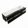 Mondiaz Vica Dlux badmeubel 200cm Urban - Cloud wastafel Frappe rechts - met 1 kraangat
