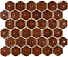 The Mosaic Factory Osiris Hertman mozaïektegel 5,1x5,9cm - Creme Caramel