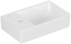 Villeroy & Boch Avento fontein 36x22cm - kraangat links - wit CeramicPlus