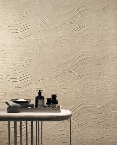 Atlas Concorde Boost Natural wandtegel 50x120cm - wave kaolin