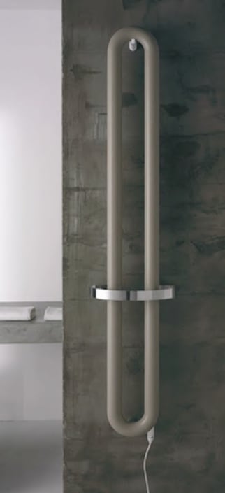 Instamat Tubone V Elektrische radiator - 275W - 170x21cm - Betongrijs RAL 7023