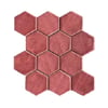 Grandeur Hexagonel wandtegel 28x30cm - royal