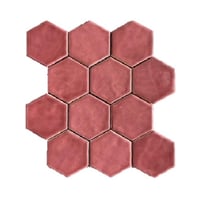 Grandeur Hexagonel wandtegel 28x30cm - royal