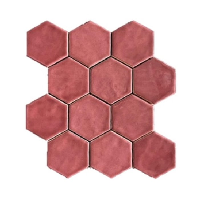 Grandeur Hexagonel wandtegel 28x30cm - royal