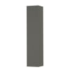 Ink Hoge kast tbv grepen - 169x36cm - 1 deurs - links/rechts - verticaal gefreesd - mat beton groen
