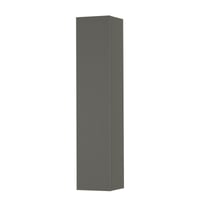 Ink Hoge kast tbv grepen - 169x36cm - 1 deurs - links/rechts - verticaal gefreesd - mat beton groen