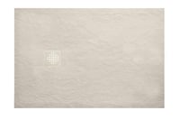 Wiesbaden Stonea douchebak 90x120cm composiet - beige