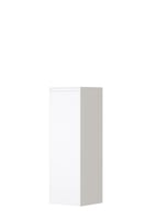 Ink half hoge kast 106x35cm - greeploos - 1 deur - links/rechts - front vlak - mat wit