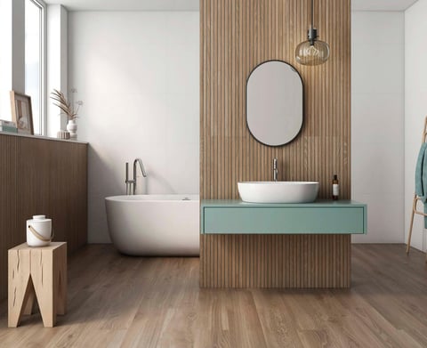 Geotiles Borneo decortegel 40x120cm - Miel