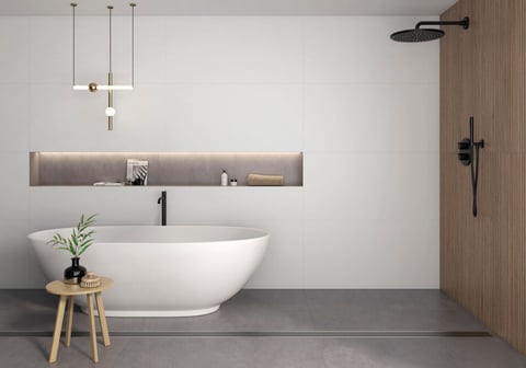 Geotiles Borneo decortegel 40x120cm - Miel