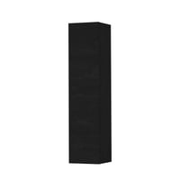 Ink Hoge kast tbv grepen 169x36cm - 1 deurs - links/rechts - front vlak - fineer matt intens black