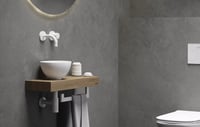Looox Ceramic Small opzet fonteinkom 23cm keramiek - mat wit