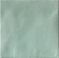 Iris Bottega wandtegel 15x15cm - Terrecotte - turchese