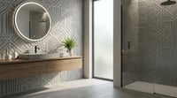 Prissmacer Gobi wandtegel 60x120cm - grigio