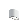 Ink Atomic wandlamp Up Down ovaal IP44 LED 2700K - mat wit